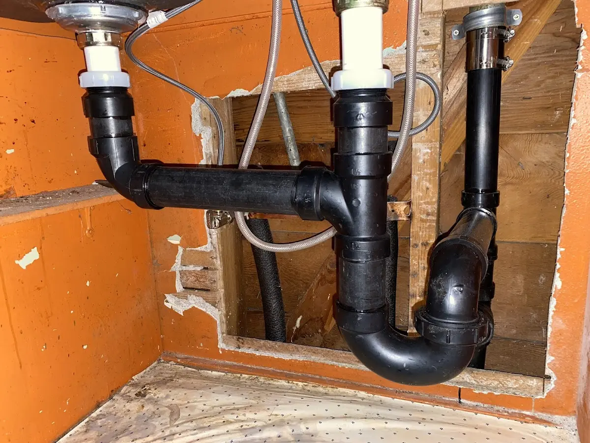 Professional Plumbing Inspection equipment and tools on the job in Burlington